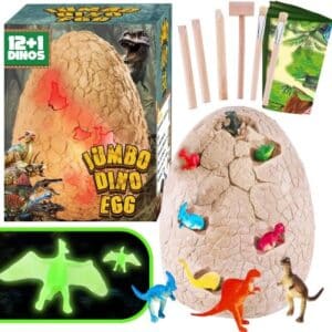 dinosaur easy dig dino eggs kids science toys wonder noggin