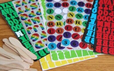 Alphabet Knock Down