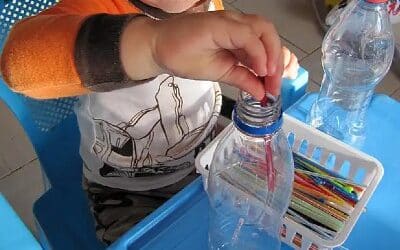 Busy Bags With Straws