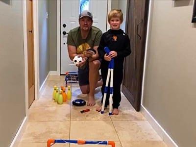 indoor hockey set kids activities wonder noggin