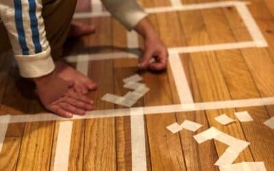 Indoor Hopscotch