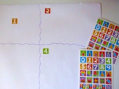 number matching game stickers sorting wonder noggin