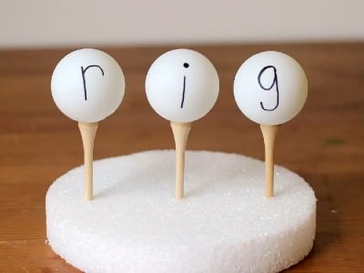 ping pong balls word game toddlers wonder noggin