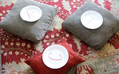 Alphabet Pillow Jumping