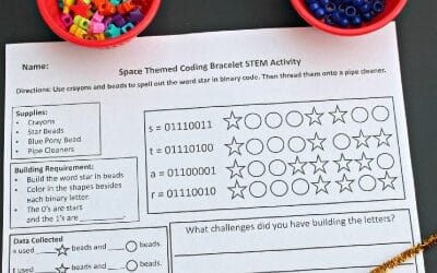 Binary Code Bracelet