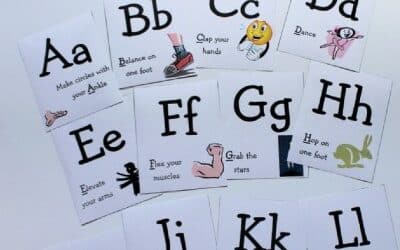 ABC Exercise Cards