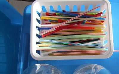 Busy Bags With Straws
