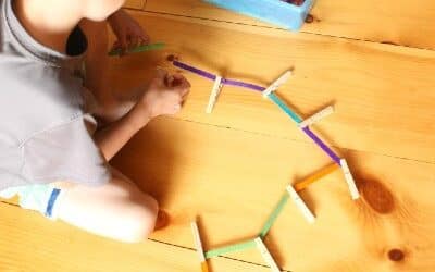 Popsicle Sticks & Clothespins