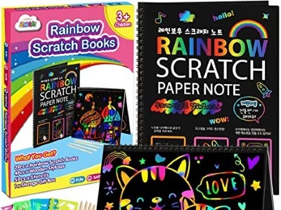 scratch paper art kids steam wonder noggin