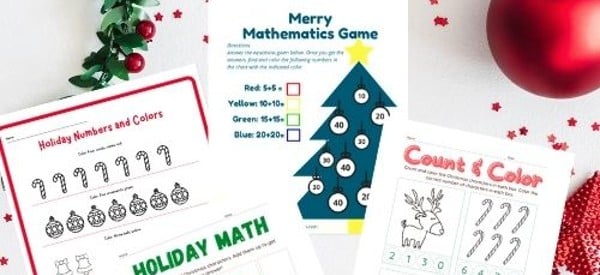 christmas math worksheets winter stem activities preschoolers wonder noggin