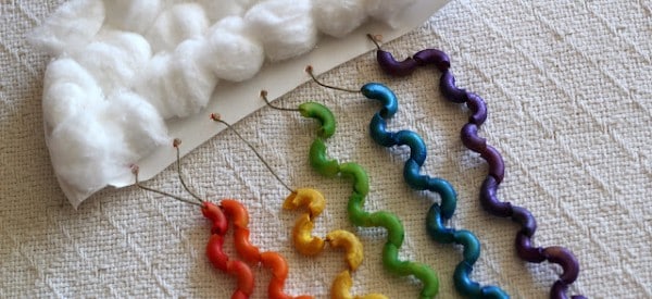 macaroni rainbow rainy day activities for preschoolers wonder noggin
