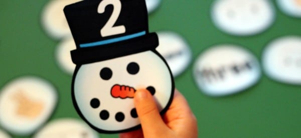 snowman printable winter math activities for preschoolers wonder noggin
